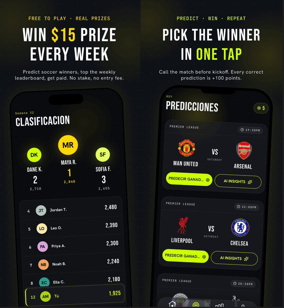 GoalZest: Live Football Scores & Predictions